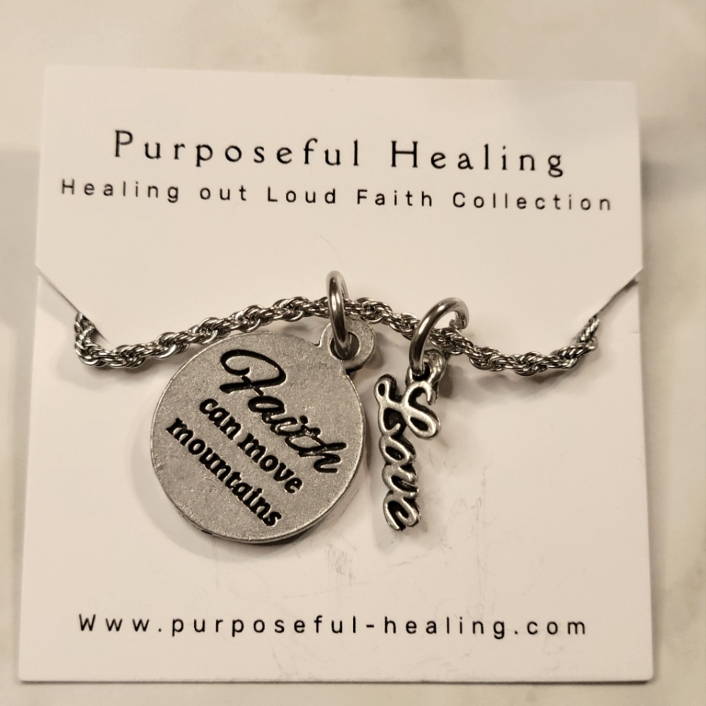 Faith can Move Mountains Necklace